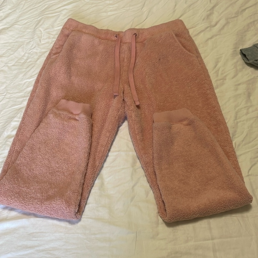 Old Navy Pink Fuzzy Sweatpants